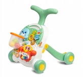 Dětské interaktivní Chodítko pro miminko, stoleček s příslušenstvím 2v1, zelené