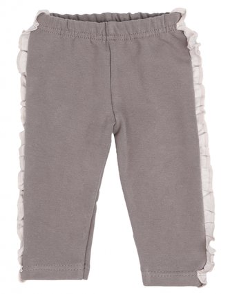 Mamatti Kojenecké tepláčky/legíny Louka - šedé, vel. 80; 80 (9-12m)