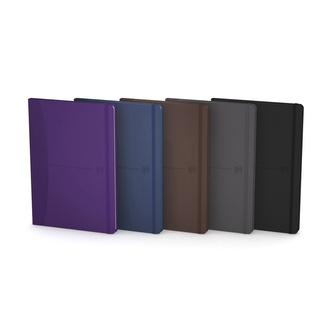 Oxford, Zápisník Signature, 80 listů, 9x14 cm, linkovaný, 9 x 14, mix pánských barev