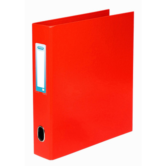 Elba, Kroužkový pořadač, 4 kroužkový, PP, A4, červená
