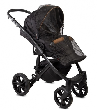 Moskytiéra na kočárek, univerzální - černá, Akuku Moskytiéra na kočárek, univerzální - černá, Akuku