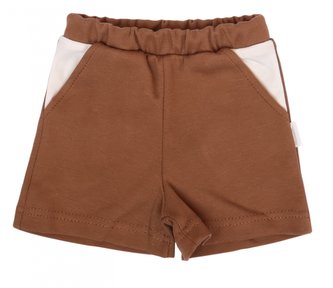 Mamatti Bavlněné kraťásky Králíček - hnědé, vel. 86