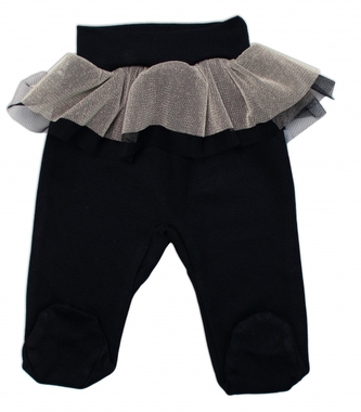 Mamatti Kojenecké polodupačky s týlem Vánoce, černé; 56 (1-2m)