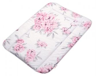 Přebalovací podložka 50x70 cm, bavlna, Plameňák Baby Nellys, růžová