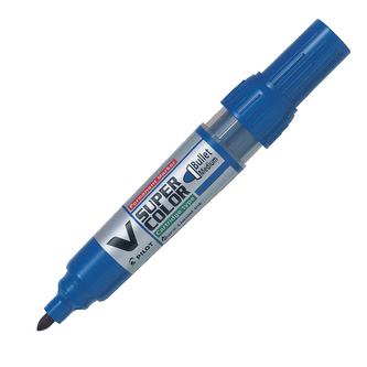 Pilot, Popisovače V Super Color, 4.5, (M) střední, modrá