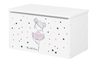 Box na hračky s motivem Baletka