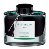 Pilot, Inkoust Iroshizuku pro Plnicí pera, 50 ml, Shin-Ryoku