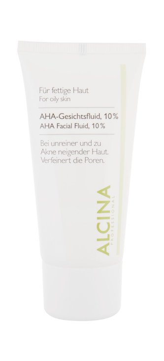 ALCINA For Oily Skin Noční pleťový krém AHA Facial Fluid, 10% 50 ml pro ženy