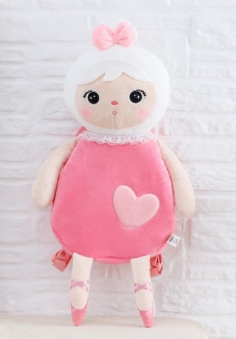 Metoo Dětský batůžek Baletka, 50cm - růžový