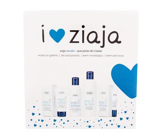 Ziaja Men sprchový gel 300 ml + voda po holení 200 ml + hydratační krém SPF10 50 ml + péče o oční okolí 15 ml