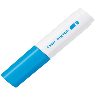 Pilot, Akrylový Popisovač Pintor, (B) silný, světle modrá