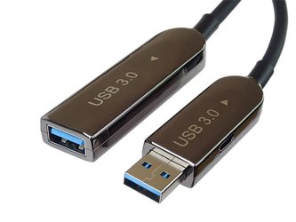 Kabel PremiumCord USB3.2 + 2.0 prodlužovací optický AOC  A/Male - A/Female 30m