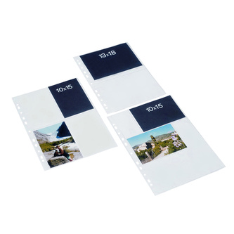 Bantex, Kapsa na foto 10x15 cm, A4, bílá, bal. 10 ks