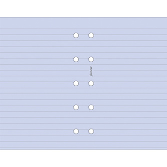 Filofax, Papíry pro diáře, linkované, mini, levandulová