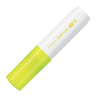 Pilot, Akrylový Popisovač Pintor, (B) silný, neónová žlutá