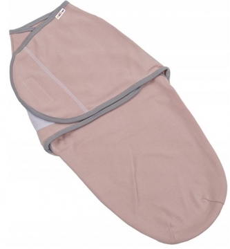 Bavlněný zavinovací vak, zavinovačka, pudrově růžový, Baby Nellys