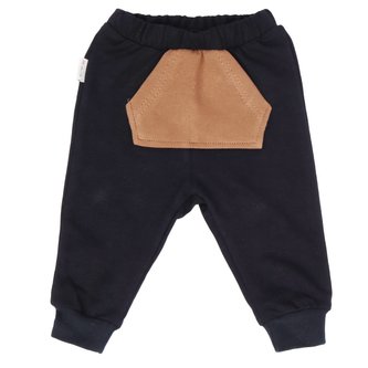 Mamatti Kojenecké tepláčky Chameleon - černé, vel. 74; 74 (6-9m)