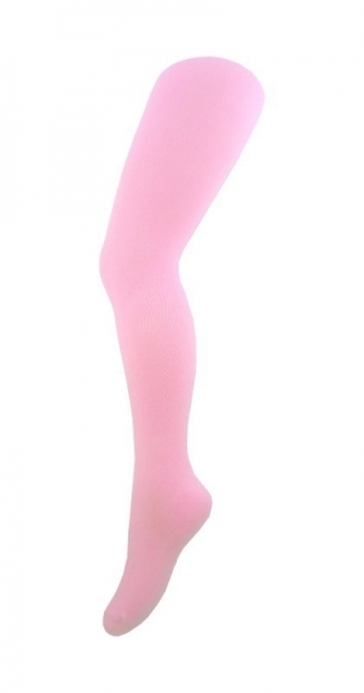 Dětské bavlněné punčocháče, sv. růžové, vel. 80/86; 80-86 (12-18m)