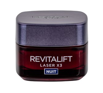 L´Oréal Paris Revitalift Noční pleťový krém Laser X3 50 ml pro ženy