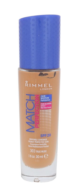 Rimmel London Match Perfection Makeup SPF20 30 ml 303 True Nude pro ženy