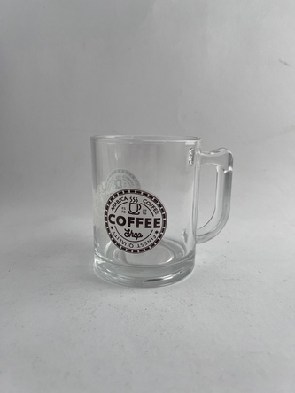 Hrnek skleněný 350ml COFFEE