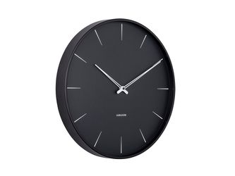 Designové nástěnné hodiny 5834BK Karlsson 40cm