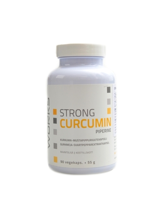 NutriWorks - Strong Curcumin Piperine 90 kapslí