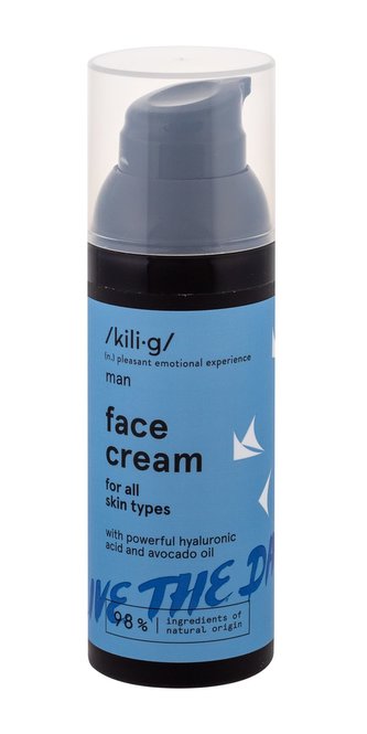 kili·g man Denní pleťový krém 50 ml pro muže