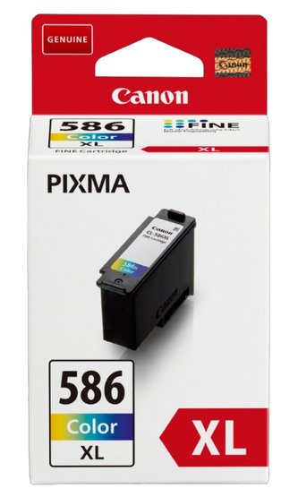 Canon inkoustová náplň CL-586 XL barevná