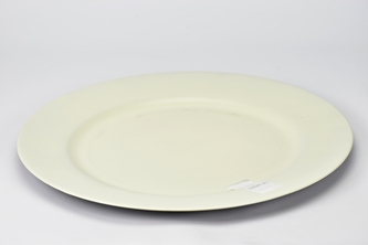 Plastový talíř růžový 33x2 cm