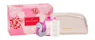 Bvlgari Omnia Pink Sapphire toaletní voda 65 ml + tělové mléko 75 ml + sprchový gel 75 ml + kosmetická taška