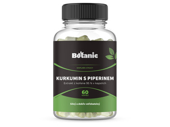 Botanic Kurkumin s piperinem 60kap.