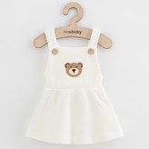 Kojenecká laclová sukýnka New Baby Luxury clothing Laura bílá - velikost 74 (6-9m)