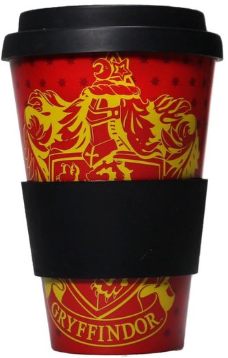 Plastový cestovní hrnek Harry Potter: Nebelvírská hrdost (objem 400 ml)