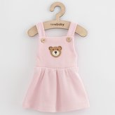 Kojenecká laclová sukýnka New Baby Luxury clothing Laura růžová - velikost 68 (4-6m)
