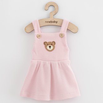 Kojenecká laclová sukýnka New Baby Luxury clothing Laura růžová - velikost 68 (4-6m)