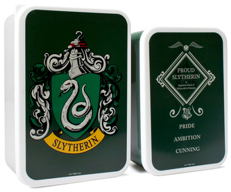 Plastové boxy na svačinu Harry Potter: Zmijozel