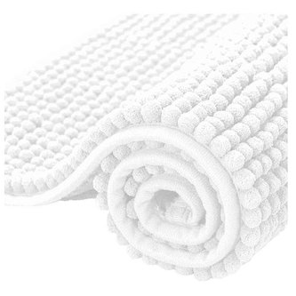 DURAmat Koupelnová předložka CHENILL, 40x60, bílá