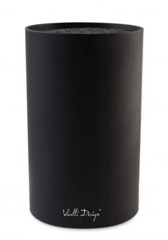 Vialli Design Univerzální stojan na nože, NERO 5466