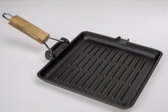 Browin Litinová pánev 24cm hranatá