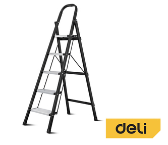 Schůdky jednostranné hliníkové 4+1 DELI DL509205