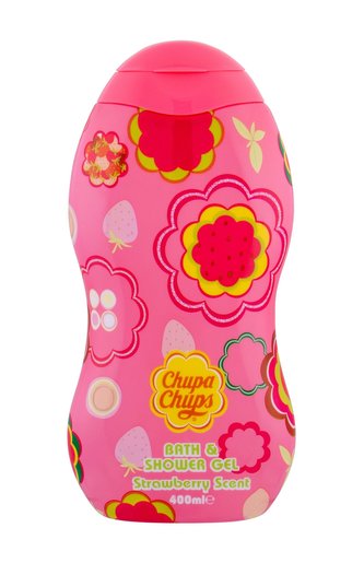 Chupa Chups Bath & Shower Sprchový gel Strawberry Scent 400 ml pro děti