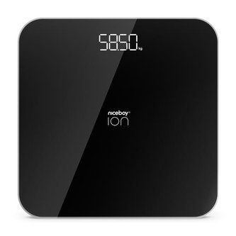 Váha Niceboy ION FitScale Black Váha Niceboy ION FitScale Black