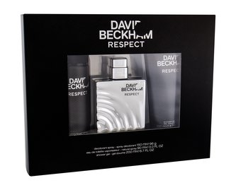 David Beckham Respect toaletní voda 90 ml + sprchový gel 200 ml + deodorant 150 ml