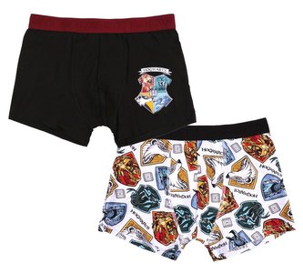 SADA 2 KS BOXERKY HARRY POTTER - velikost S-M