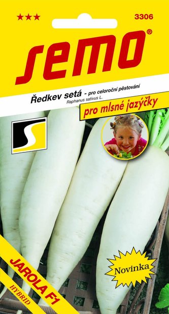 Ředkev - Jarola F1 celoroční 4g - série JAZÝČKY