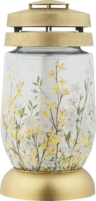 LUCERNA HŘBITOVNÍ 22CM ZLATÝ DÉŠT 36H