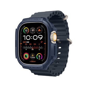 Spigen Rugged Armor, navy blue - Apple Watch Ultra 2/1 49mm