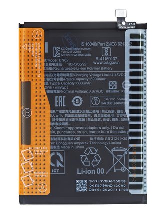 BN62  Xiaomi Original Baterie 6000mAh (Service Pack)