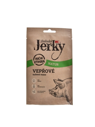 Jihočeské jerky - Jihočeské jerky vepřové 20 g - s pepřem
